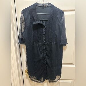 Suzanne Betro Black Top - medium - good condition